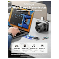 Miniatyrbild 5 av 5: Magnetiskt 2230 M.2 NVMe SSD-kabinett 10Gbps M.2 till USB Typ C Extern Adapter för
