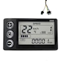 Miniatyrbillede 1 af 5: 24V-60V S866 Kontroller Panel Dashboard Vandtæt Elektrisk Cykel LCD Display til Elektrisk E-Cykel Sc