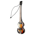 Miniatyrbilde 3 av 5: Miniatyr Elektrisk Gitar Modell Innovativ Simulering Håndlaget Tre Gitar Dekorasjon for Gaver Samling 13