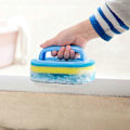 Miniatyrbilde 4 av 5: Rengjøringssvamp, baderomsrengjøringsbørste med ergonomisk håndtak for kjøkken badekar toalett vegg gulv