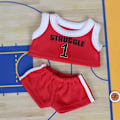 Miniatyrbillede 5 af 5: Kun sælgende tøj 17cm Første Anden GenerationsLABUBB Basketball Tøj Sød Dukke Dekoration Håndlavet Dukke Tøj C
