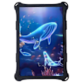 Miniatyrbild 2 av 5: Kompatibel med Galaxy Tab A8 10.5 (2021) Fidget Sensorisk Silikon Bubbla Ångest Stress Relief Leksaker Halkfri Textur Tablet Skydd Black