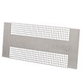 Miniatyrbilde 4 av 4: 432 Hull Diamantmaleri Linjal Metall Diamantbroderi Mesh Linjal Hjelpeverktøy
