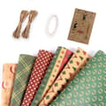 Nytt julkraftpapper, färgglad presentinslagning, julgran, leksak, presentpapper, DIY-väska, bokpapper