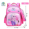 Miniatyrbillede 1 af 5: Disney Frozen Skoletasker til Børn Rygsække til Piger Vandtæt Rygsæk Primær Skoletaske Mochila Bogtaske C 3