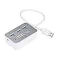 Miniatyrbild 2 av 5: USB HUB 3.0 USB Splitter 3 Portar Extensor Multi USB Förlängning Flera 3 0 Hub SD-Kortläsare USB3.