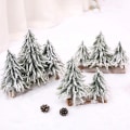 Miniatyrbild 5 av 5: Jul Snö Konstgjord Vit PE Träd Dekoration Dekor Hem Party Nyår Scen Fotografering Isskulptur Museum Dekoration Träd Style 28
