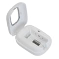 Miniatyrbillede 1 af 5: Tandbørste Sterilisator UVC Ultraviolet Lys Bærbar Enkelt Tandbørste Sterilisator USB Opladning