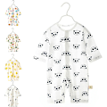 Miniatyrbild 4 av 5: Söt Toddler Baby Sommar Kläder Bekväma Flickor Pojkar Hem Pyjamas Ytterkläder Sky Blue 90cm