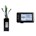 Miniatyrbilde 1 av 5: Elektrisk Sykkel 36V/48V 30A 750W 1000W 2 Modell Sinusbølgekontroller EN05 LCD-Display for Elsykkel