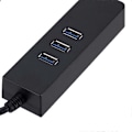 Pikkukuva 2 / 5: USB3.0 Gigabit Ethernet -sovitin, 3 porttia USB - RJ45 Lan -verkkokortti Macbook Mac -työasemalle