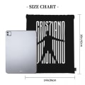 Miniatyrbilde 2 av 5: Cristiano Ronaldo Cr7 Ryggsekk Bærbar Snøreveske Lomme Gymbag 7 One Size