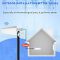 Miniatyrbilde 5 av 5: 5G Full-Band Log Periodisk Antenne 12dBi 698-4900MHz Utendørs Retningsbestemt Antenne Nettverk Signalforsterker