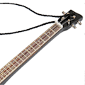 Miniatyrbilde 5 av 5: Miniatyr Elektrisk Gitar Modell Innovativ Simulering Håndlaget Tre Gitar Dekorasjon for Gaver Samling 13