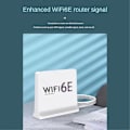 Miniatyrbilde 1 av 5: Bærbar 2.4G/5G/6G WiFi 6E Antenne med Kabel Innendørs Trådløs Antenne med Magnetisk Bunn for Nettverkskort