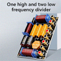 Miniatyrbillede 3 af 5: Højttaler Delefilter 1300W Høj Effekt To Frekvensdeler En Høj To Lav til Dobbelt 10 Tommer/12 Tommer