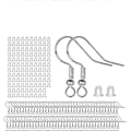 Pikkukuva 1 / 5: 2x 120 Korvakorukoukkua ja 120x Korvatulppaa DIY-korujen valmistukseen, loma-askarteluun