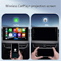 Miniatyrbild 3 av 5: 4-I-1 Trådbunden till Trådlös Carplay AI Box Android Auto för