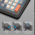 Miniatyrbilde 3 av 5: Mekanisk Tastatur Kablet Kompakt PC-tastatur 94 Taster Mekanisk Gaming Tastatur C