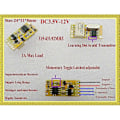 Miniatyrbilde 5 av 5: Rf Fjernkontrollbryter 433mhz 4.2v 4.5v 5v 6v 7.4v 9v 12v Liten Relékontakt Trådløse Brytere Ingen Nc Mi