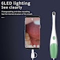 Miniatyrbild 4 av 5: Mobil Oral Endoskop, Intraoralt Endoskop, Intraoralkamera, Dental Endoskopi, Endoskop, Dentalundersökningsendoskop, Oralkamera, Intraoralt Kamerasystem