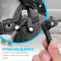 Miniatyrbillede 5 af 5: 5-pak Hydreringsblære Magnetisk Slangeholder Vandpose Rørklemme Vandblære Slangeklemme til Udendørs Brug