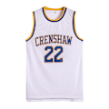 Miniatyrbilde 1 av 2: Crenshaw High School Jersey Brodert Retro Jersey Sommer Basketballuniform NO.22 S