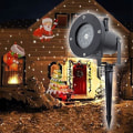 Pikkukuva 2 / 3: 12 kuviota LED-projektorilamppu Joulu Lumipallo Sydän Syntymäpäivä Häät Juhlat LED-projektio Valo Koti Joulu Halloween Sisustus UK Plug