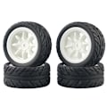 Pikkukuva 1 / 5: 4 kpl Kumirenkaat SG1603 SG1604 SG1605 UD1601 UD1602 UD1603 UD1604 1/16 RC-auton päivitysosa