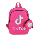 Pikkukuva 1 / 5: Tik Tok -reppu, sarjakuvahahmoinen reppu, koululaukku pojille ja tytöille lapsille Style 1