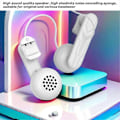 Miniatyrbilde 5 av 5: Clip-on Hengende Hodetelefoner Komfortabel Lydforsterker Hvit for / Quest 3 VR Headset Forbedre Gleden