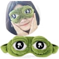 Miniatyrbild 2 av 4: 1 st Söt Ledsen 3D Groda Ögonmask Sovmask (Elastiskt band)
