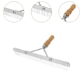 Miniatyrbillede 4 af 5: Dobbeltsidet Heste- og Katteplejekam til Udfiltring af Langt Hår, Professionelt Redskab til Fældning med Rive Design