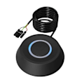 Miniatyrbillede 1 af 5: Computer Desktop Switch 1.8m PC Bundkort Ekstern Start Strøm LED Lys Knap Forlængerkabel Rund Start-Switch A