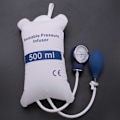 Miniatyrbillede 3 af 5: Infusionspumpe trykpose 500 ml med måler og håndpumpebold genanvendelig trykinfusionspose