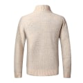 Miniatyrbillede 2 af 3: Herre Vinter Varm Langærmet Ensfarvet Lynlås Strikket Cardigan Casual Jumper Topfrakker M