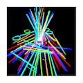Miniatyrbillede 4 af 5: 100 STK Fluorescerende Lys Glow Sticks Armbånd Halskæder til Bryllupsfest Glow Sticks Lyse Farver