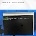 Miniatyrbild 4 av 5: PCIe till M.2 NVMe SSD Adapterkort för Pi5 5 Stöder 2242/2260/2280 NVME M2 SSD