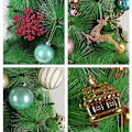 Miniatyrbilde 3 av 5: 1 Sett Julekuler Ornamenter til Juletrepynt Hengende Kulesett til Nyttår P