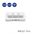 Pikkukuva 2 / 5: MK321-Pro Mukautettu Näppäimistö Mekaaninen Sininen Kytkin RGB-valo 3-tilaa USB+2.4G Langaton+Bluetooth C