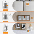 Miniatyrbild 5 av 5: Elektronisk digital hygrometer för inomhusbruk, / Omkopplingsbar, Max/Min-minne, Rumstemperaturmätare och fuktighetsmätare för kontor