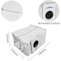 Miniatyrbillede 2 af 5: Til Deebot X1 TURBO/OMNI Robotstøvsuger Hovedbørste Sidebørste HEPA-filtre Støvposer Moppepuder Udskiftning