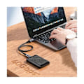 Miniatyrbilde 4 av 5: USB Fullfunksjons Datakabel, 40G 100W Type C Datakabel, 3 Høyhastighets Hurtiglading, Type-C Hann til