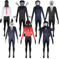 Miniatyrbillede 1 af 3: Skibidi Toilet Cosplay Kostume Højttaler Mand Camcorder Mand Tv Mand Cosplay Skibidi Toilet Kostume Spil Tøj Sæt Maske Barn Voksen camera man jumpsuit L