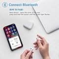 Miniatyrbillede 4 af 4: Trådløs opladningsetui erstatning kompatibel med AirPods 3. generations opladningsetui