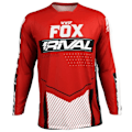 Pikkukuva 1 / 2: Kesäinen FOX maastopyöräily off-road ajopuku MTB pitkä T-paita red M