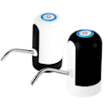 Miniatyrbild 3 av 5: Vit/Svart Vattenflaskpump USB-laddning Automatisk Brytare Dricksvattendispenser Laddning Ett Klick Auto Sw
