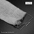 Miniatyrbillede 4 af 5: 10 stk. PVA Fiskenet - Mesh 5M Refill Karp Fiskeri Strømpe Agn Indpakningsposer 25mm Fiskefoder