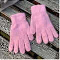 Miniatyrbild 5 av 5: 1 par Vinter Elastiska Ull Cashmere Cykelkörhandskar Fullfingerhandskar S-l M