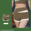 Pikkukuva 1 / 5: Fitness-setti Naisten Jooga Kaksiosainen Setti Naisten 1pc Shorts - Cocoa L